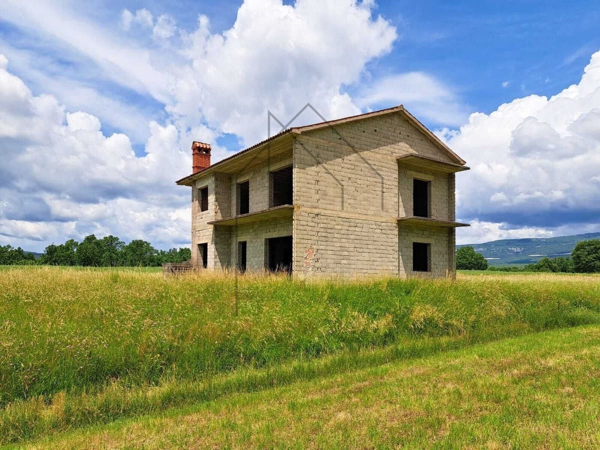 Istra, Boljun, Kuća u izgradnji s otvorenim pogledom. - Foto 4