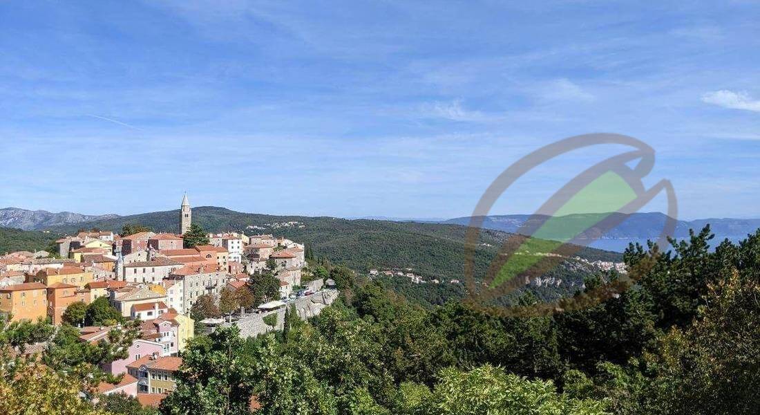 Istra Labin Građevinsko zemljište u blizini starogradske jezgre