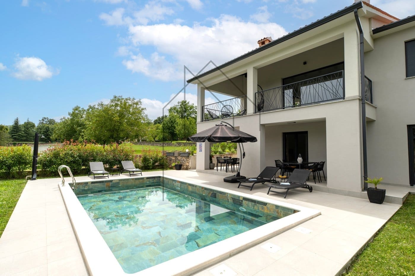 ISTRA, LABIN, KRŠAN - Kuća s bazenom i panoramskim pogledom - Foto 2