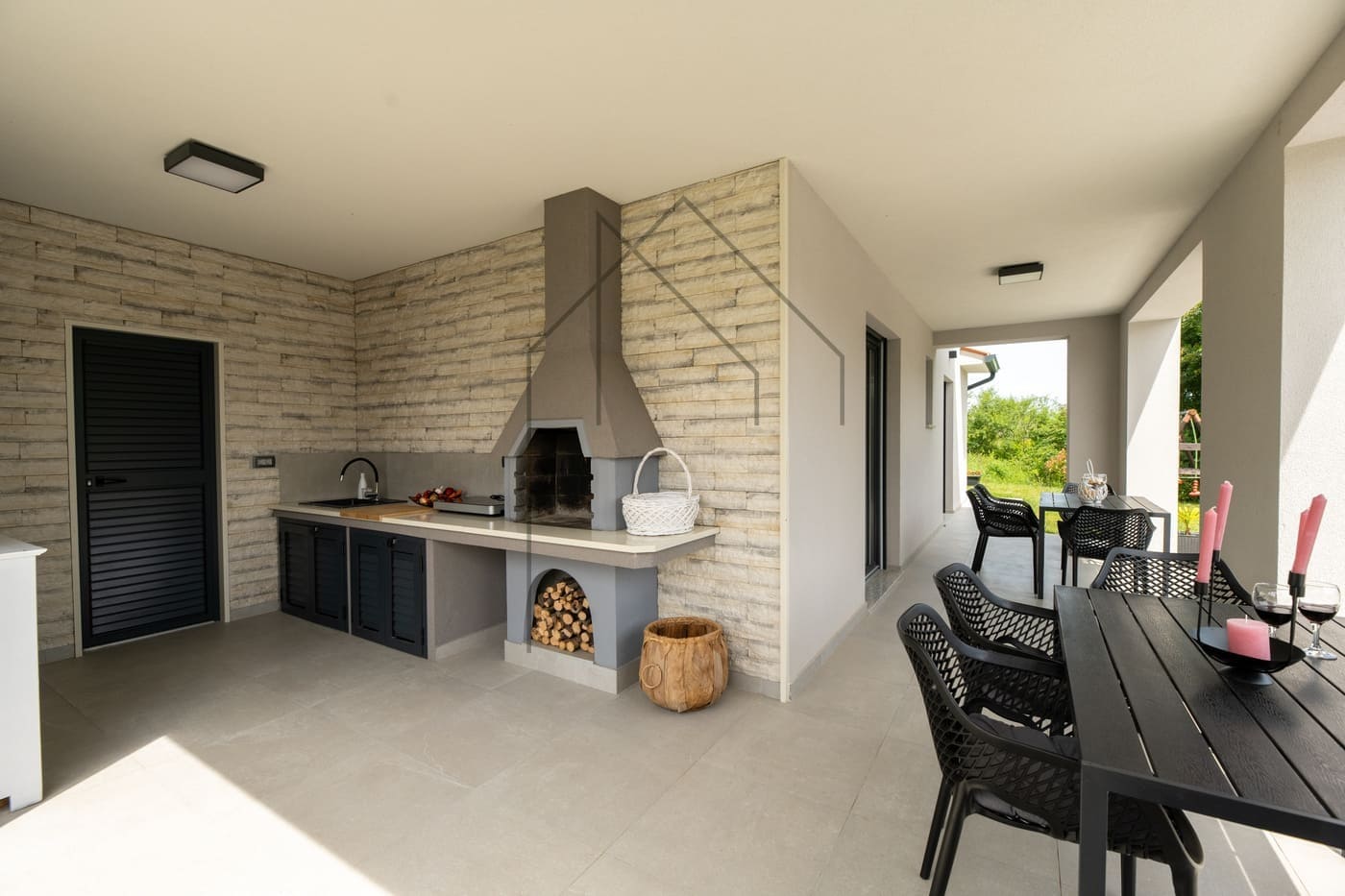 ISTRA, LABIN, KRŠAN - Kuća s bazenom i panoramskim pogledom - Foto 23