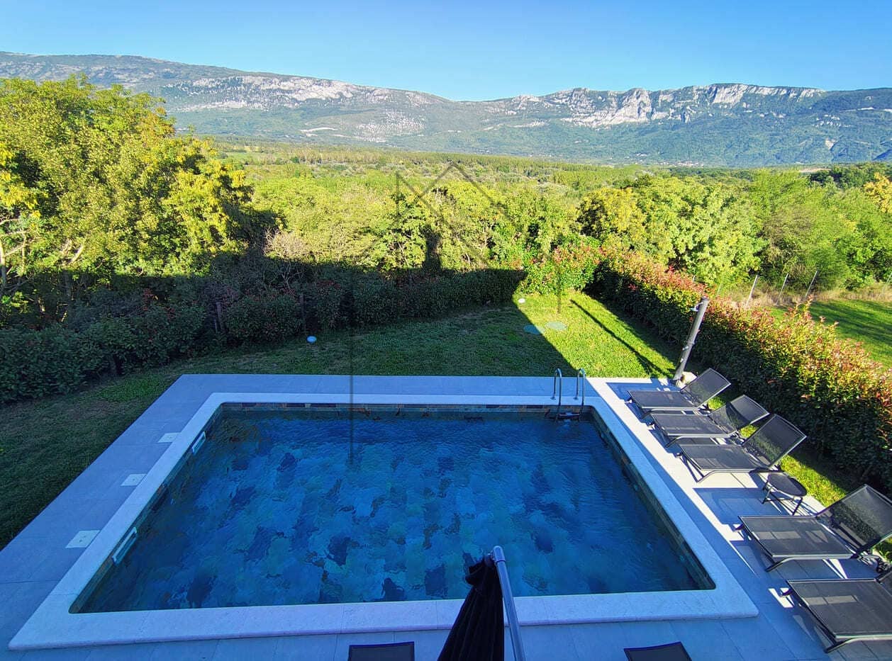 ISTRA, LABIN, KRŠAN - Kuća s bazenom i panoramskim pogledom - Foto 24