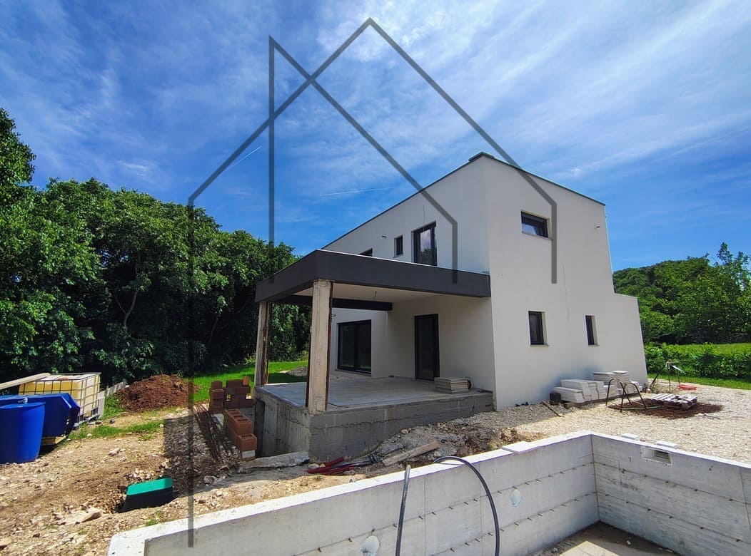 Istra, Labin – Kuća s 4 spavaće sobe u završnoj fazi gradnje - Foto 3