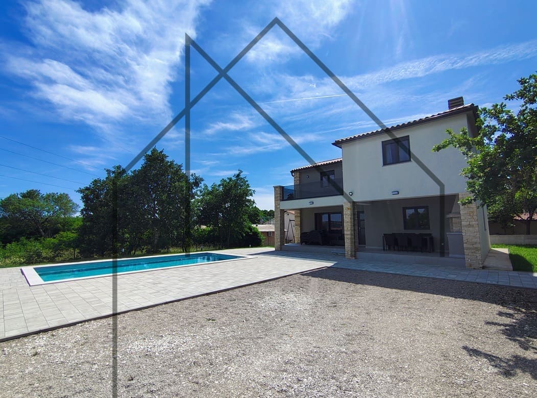 Istra, Labin - Nova kuća s bazenom na mirnoj lokaciji - Foto 3