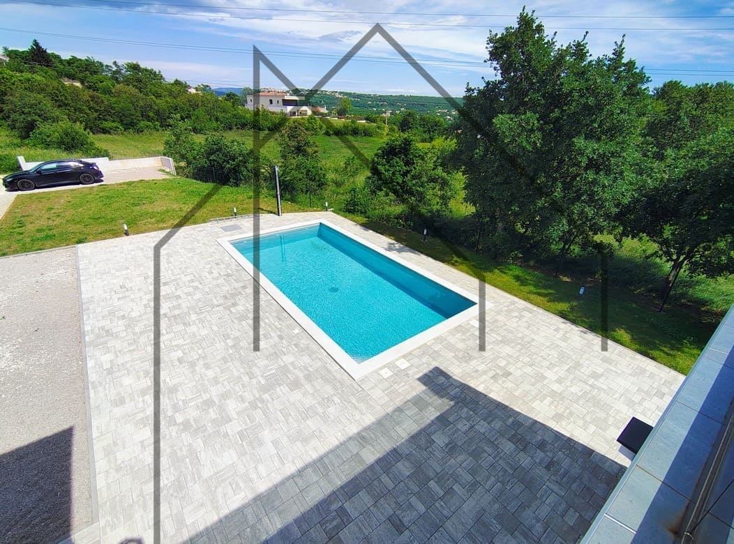 Istra, Labin - Nova kuća s bazenom na mirnoj lokaciji - Foto 17