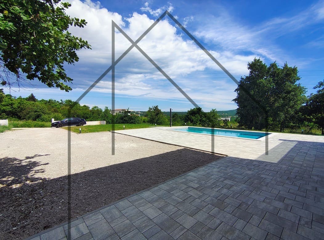 Istra, Labin - Nova kuća s bazenom na mirnoj lokaciji - Foto 18