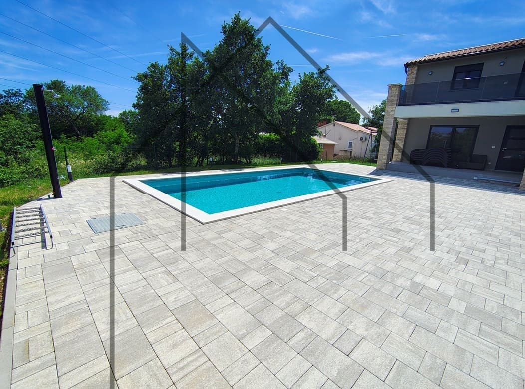 Istra, Labin - Nova kuća s bazenom na mirnoj lokaciji - Foto 19