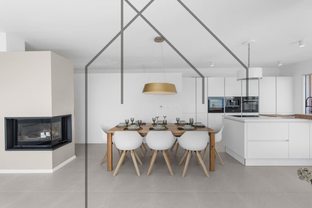 Labin, moderna vila s panoramskim pogledom na more - Foto 8