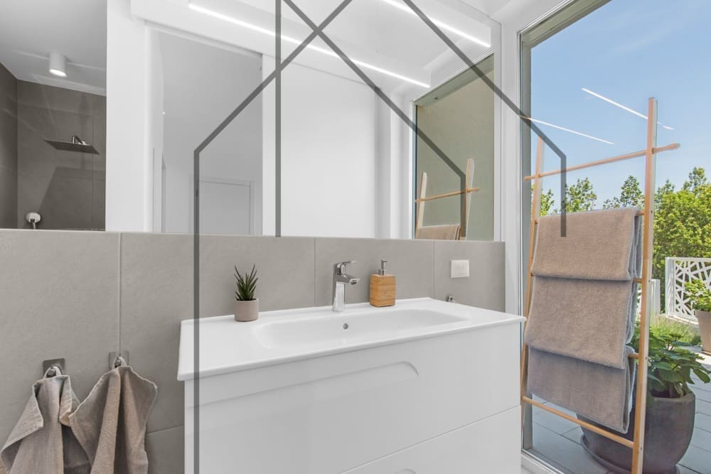 Labin, moderna vila s panoramskim pogledom na more - Foto 13