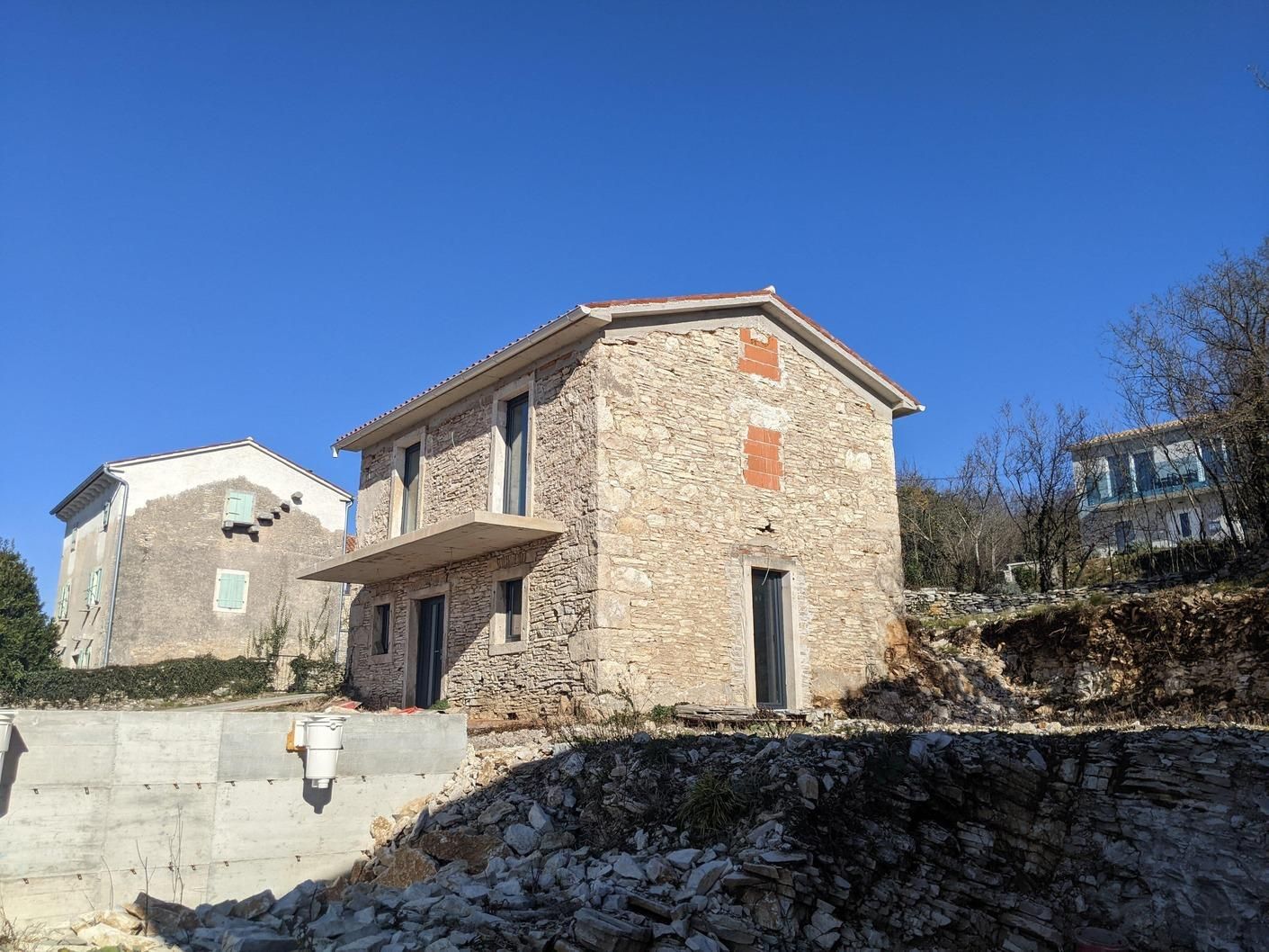 Labin, obnovljena kamena kuća s pogledom na more - Foto 2