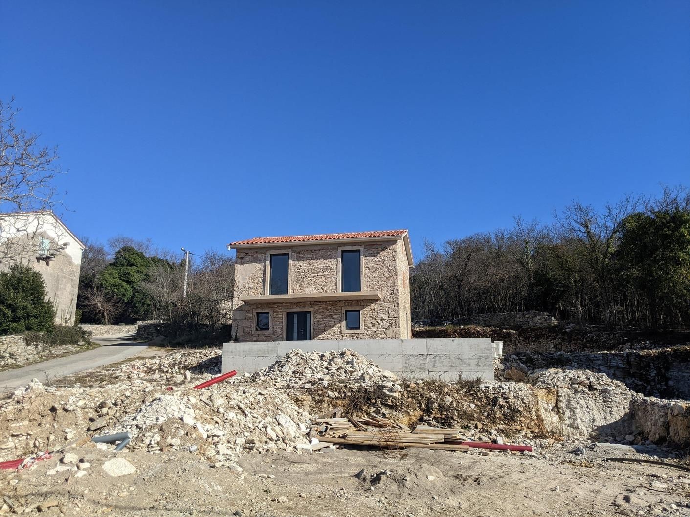 Labin, obnovljena kamena kuća s pogledom na more - Foto 7