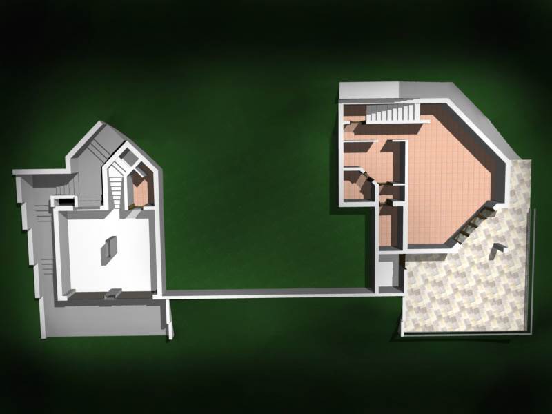 Labin zemljište s građevinskom dozvolom 1236 m2, pogled na more - Foto 9