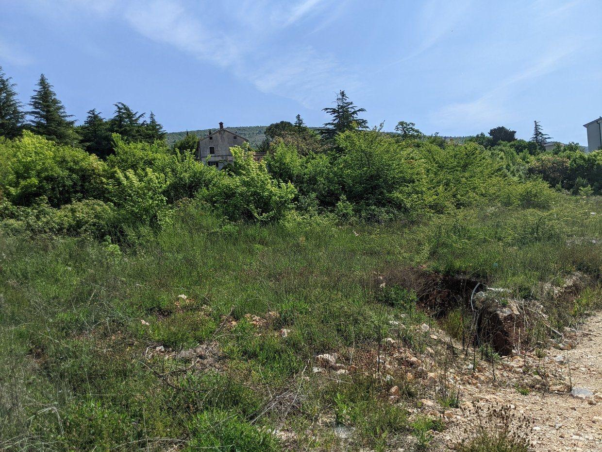 Labin, Zemljište s građevinskom dozvolom, pogled na more 527 m2 - Foto 5